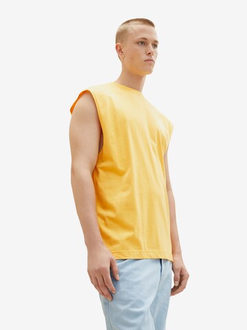 TOM TAILOR DENIM - Camisa em amarelo