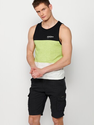 Tricou de la KOROSHI pe negru: față