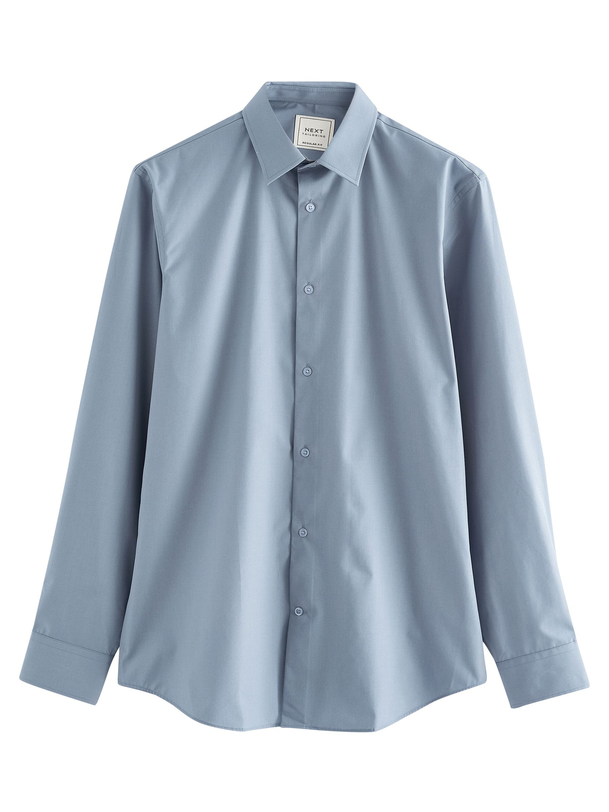 Next Businesshemd in Blau: Vorderseite