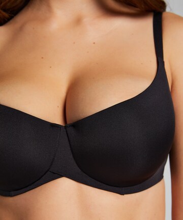 Hunkemöller Balconette BH in Schwarz