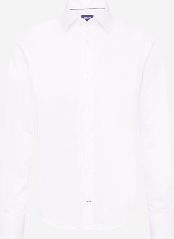 Coupe slim Chemise business 'Pit' JOOP! en blanc : devant