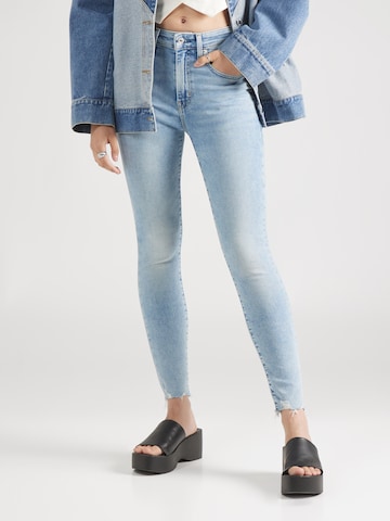 LEVI'S ® Skinny Jeans '721 High Rise Skinny' in Blauw: voorkant