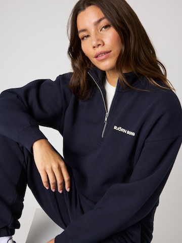 BJÖRN BORG Sweatshirt in Blau: Vorderseite