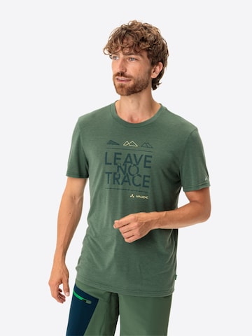 VAUDE Functioneel shirt 'Tekoa' in Groen: voorkant