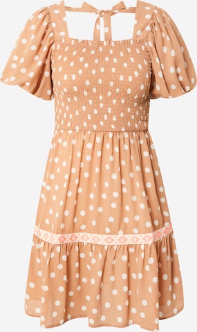 Robe River Island en marron : devant