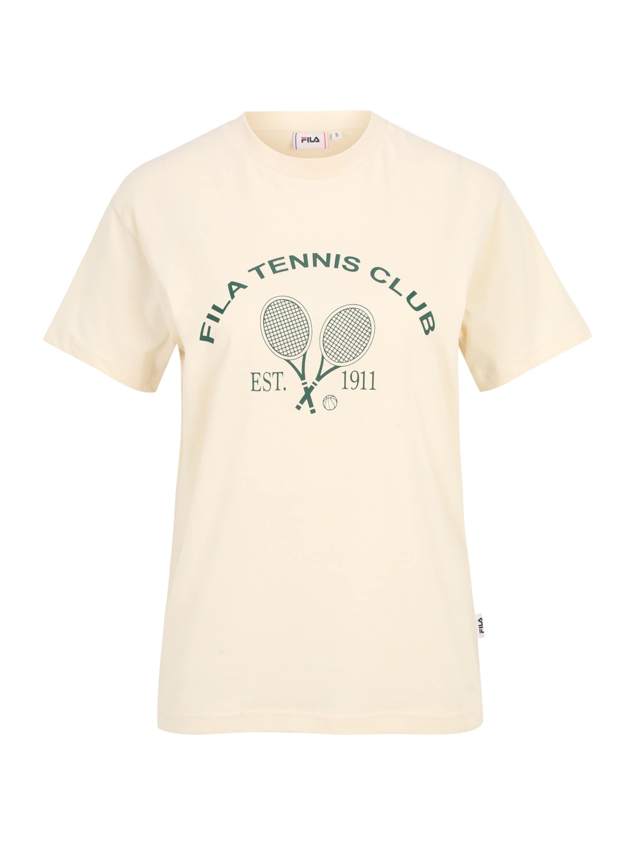 FILA Μπλουζάκι 'LUANDA' σε κίτρινο: μπροστά