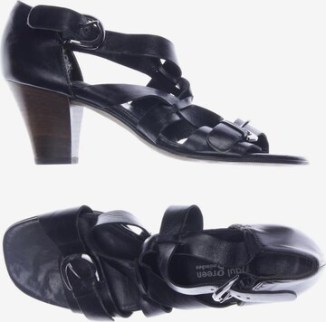 Paul Green Sandals & High-Heeled Sandals in 39 in Black: front