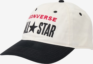CONVERSE Czapka z daszkiem 'ALL STAR' w kolorze czarny: przód