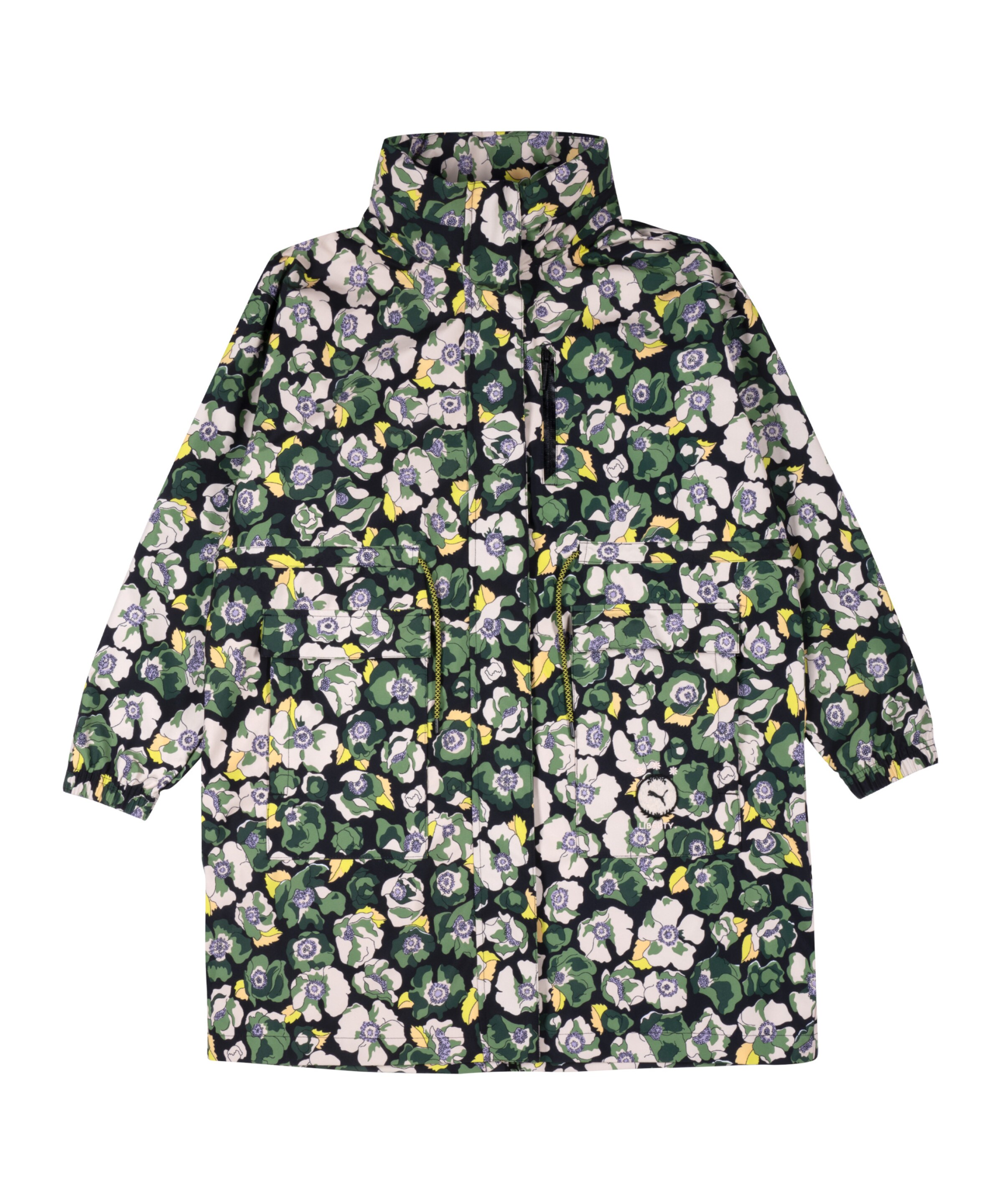 PUMA Sportovní bunda – černá: přední strana