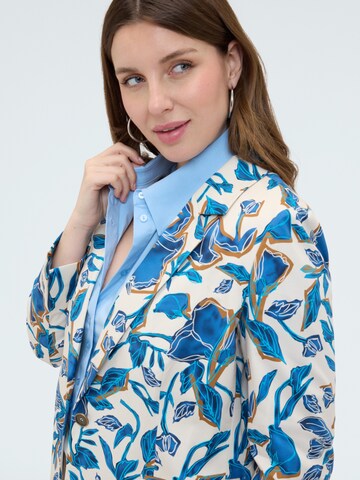 Blazer Fiorella Rubino en bleu