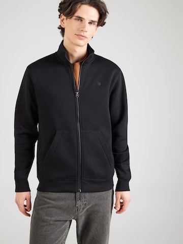 G-STAR Суичъри с качулка в черно: отпред