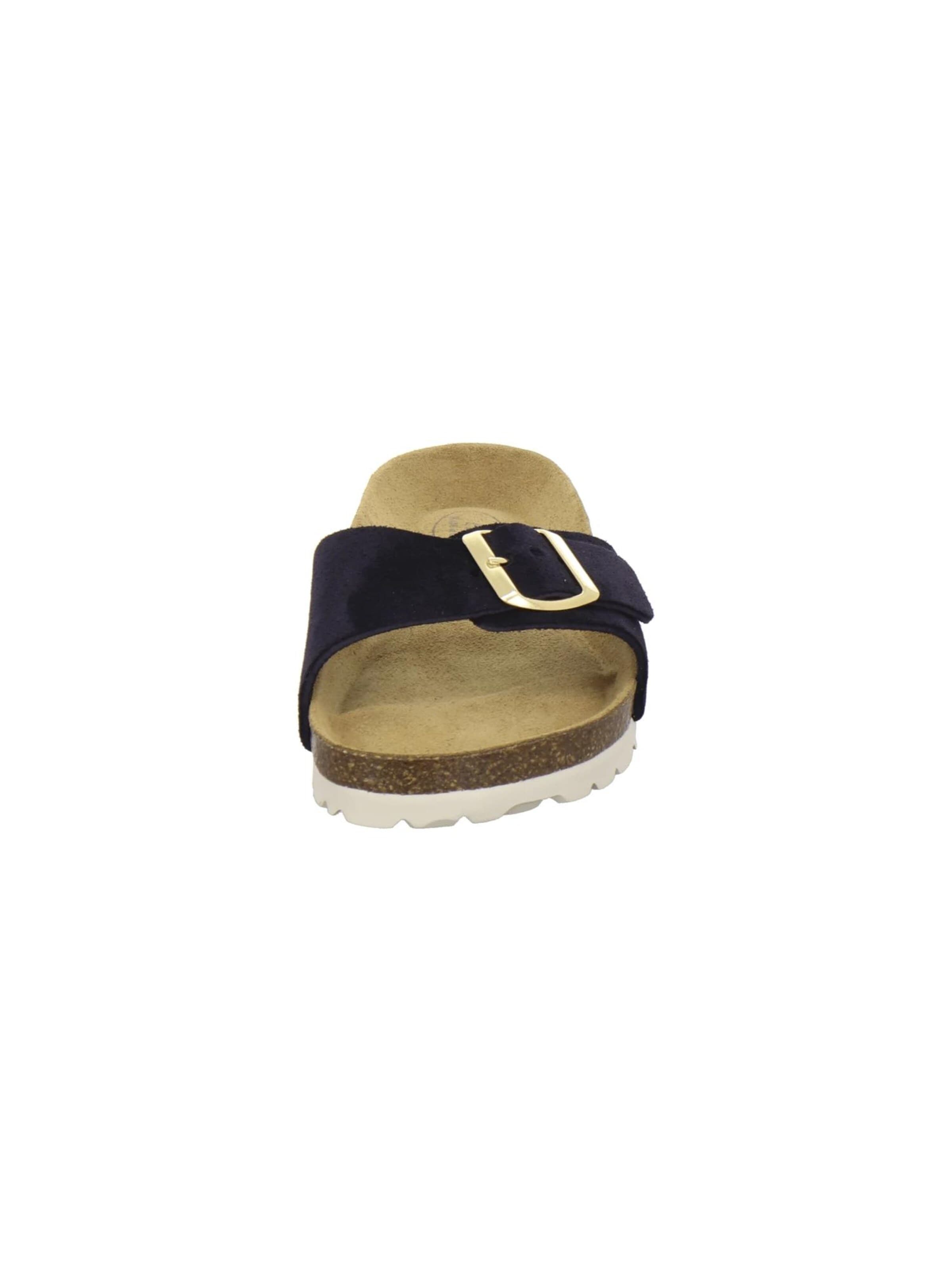 Mule 'Pantoletten Damen Einschnaller ocean' AFS-Schuhe en bleu