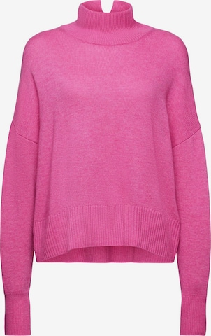 Pull-over ESPRIT en rose : devant