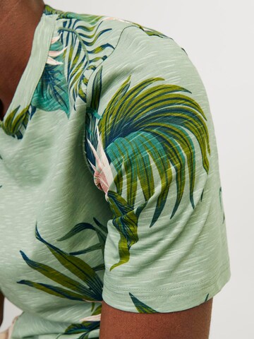 JACK & JONES Bluser & t-shirts 'JJPalma' i grøn