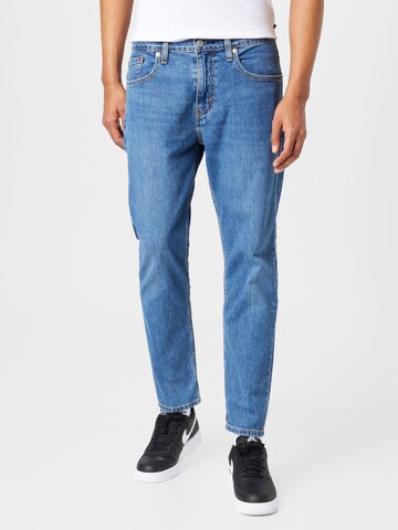 LEVI'S ® Tapered Jeans '502™ Taper Hi Ball' in Blauw: voorkant