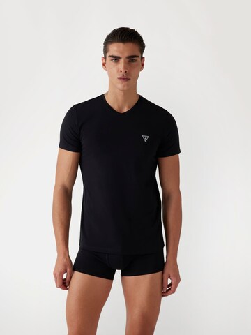 GUESS Unterhemd 'Caleb' in Schwarz: Vorderseite