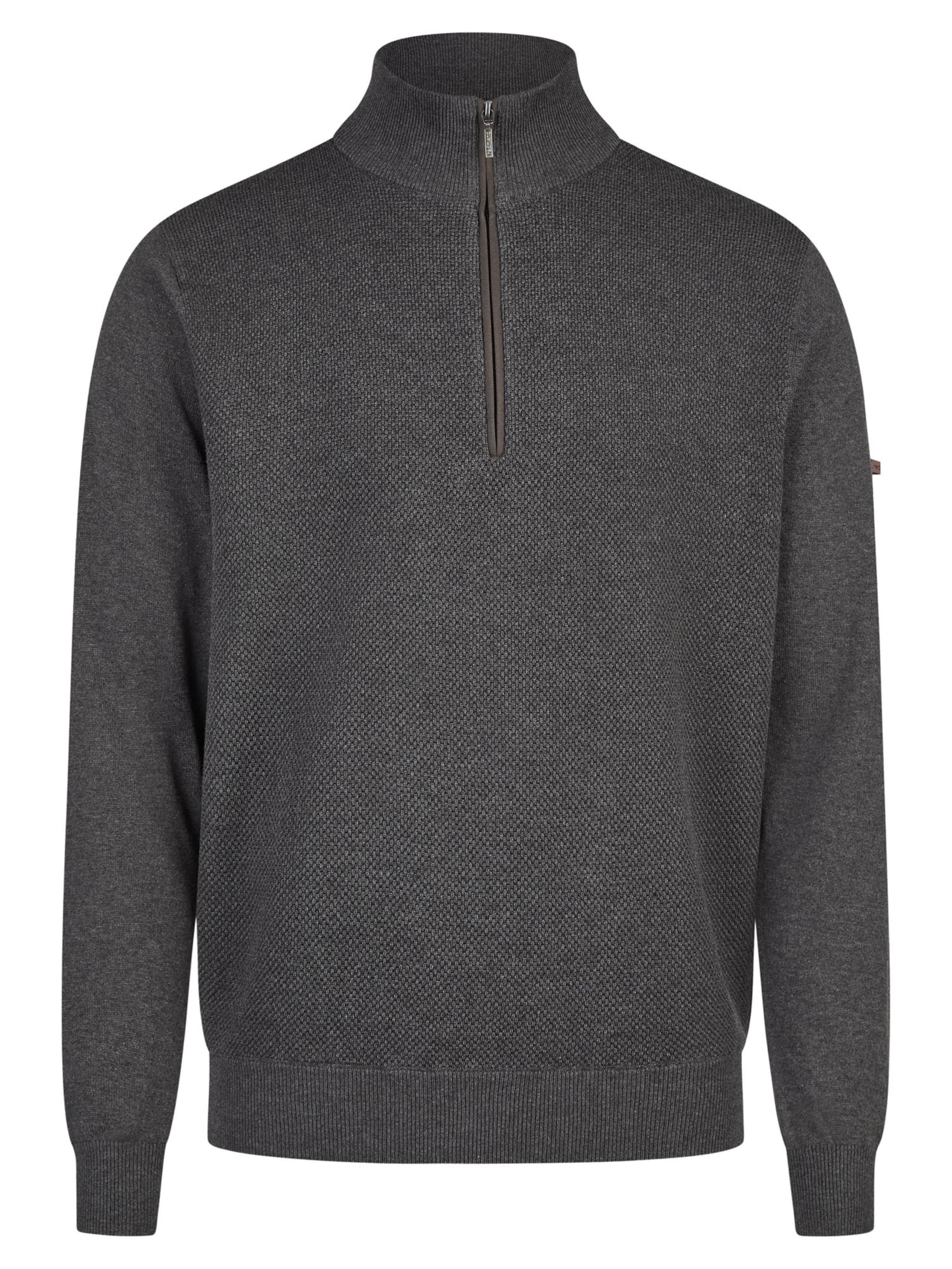 redmond Pullover 'Basic'‌‌‌‌‌‌‌‌ in Grau: Vorderseite