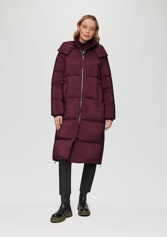 s.Oliver BLACK LABEL Winter Coat in Purple: front