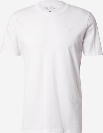 HOLLISTER - Camiseta en blanco: frente