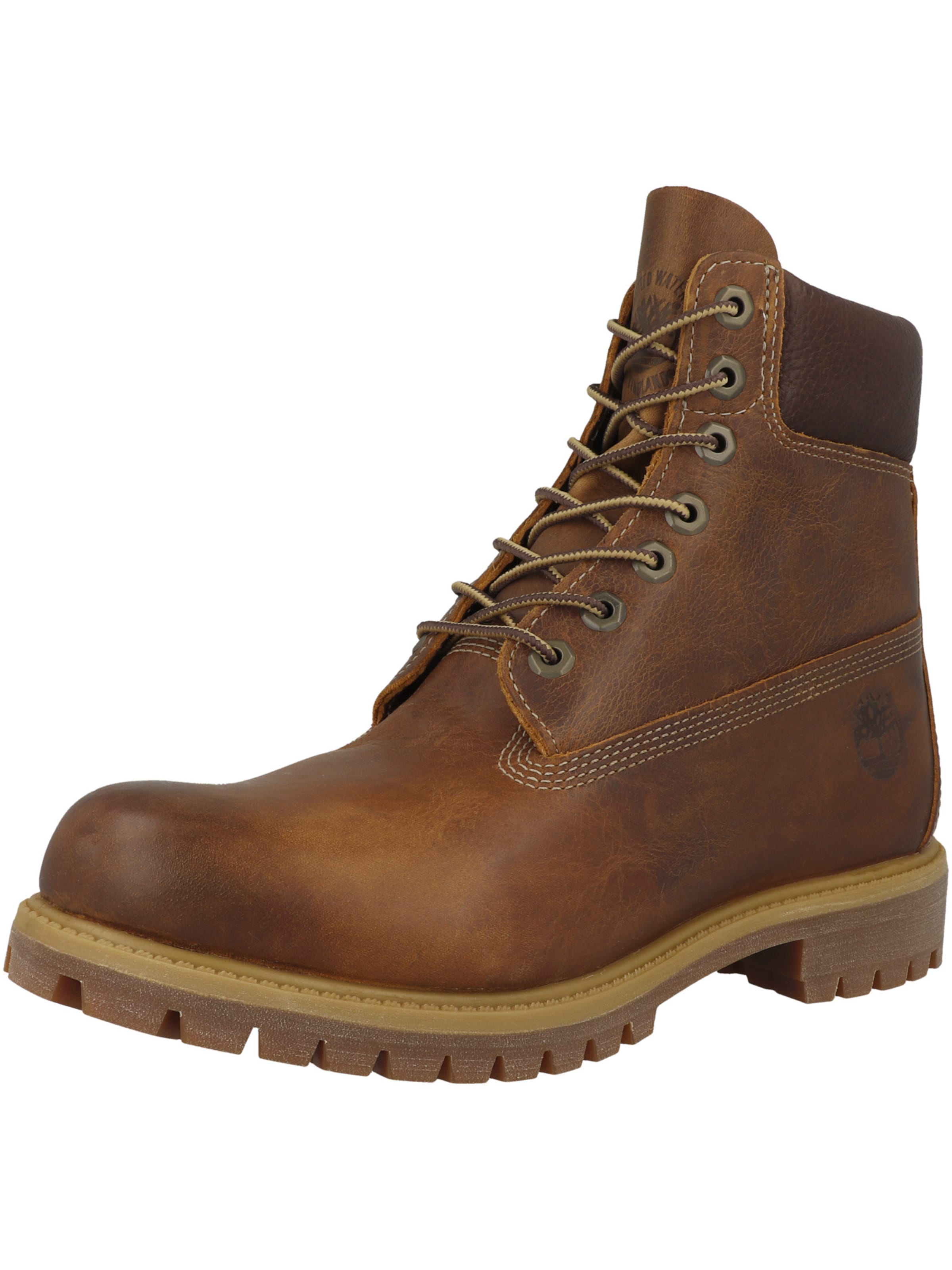 TIMBERLAND Schnürboots in Braun: Vorderseite