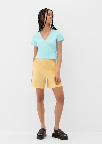 T-shirt QS en bleu