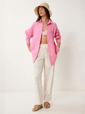 T-shirt Happiness İstanbul en rose