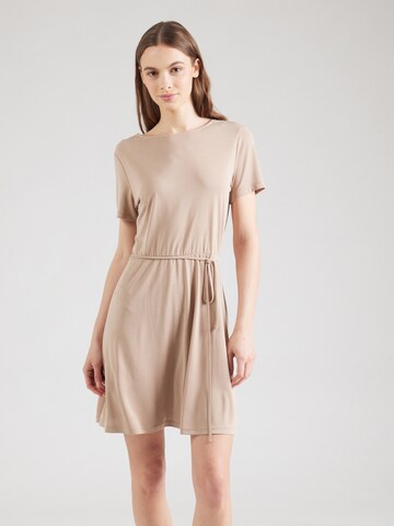 Robe 'VMSAVANNAH' VERO MODA en beige : devant
