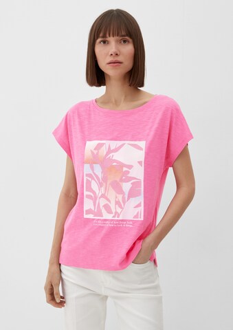 s.Oliver T-Shirt in Pink: predná strana