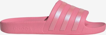 ADIDAS SPORTSWEAR - Sapato de praia/banho 'Adilette Aqua' em rosa