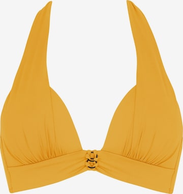 Triangle Hauts de bikini SUNFLAIR en jaune : devant