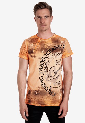 Rusty Neal T-Shirt in Orange: predná strana