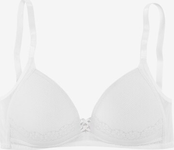 Soutien-gorge NUANCE en blanc : devant