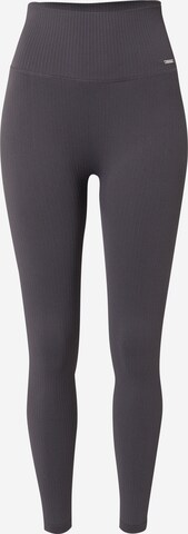 Skinny Pantalon de sport aim'n en gris : devant