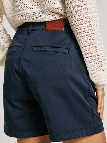 regular Pantaloni con pieghe 'Vania' di Pepe Jeans in blu