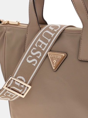 smėlio GUESS Pirkinių krepšys 'Follie Chit Chat'