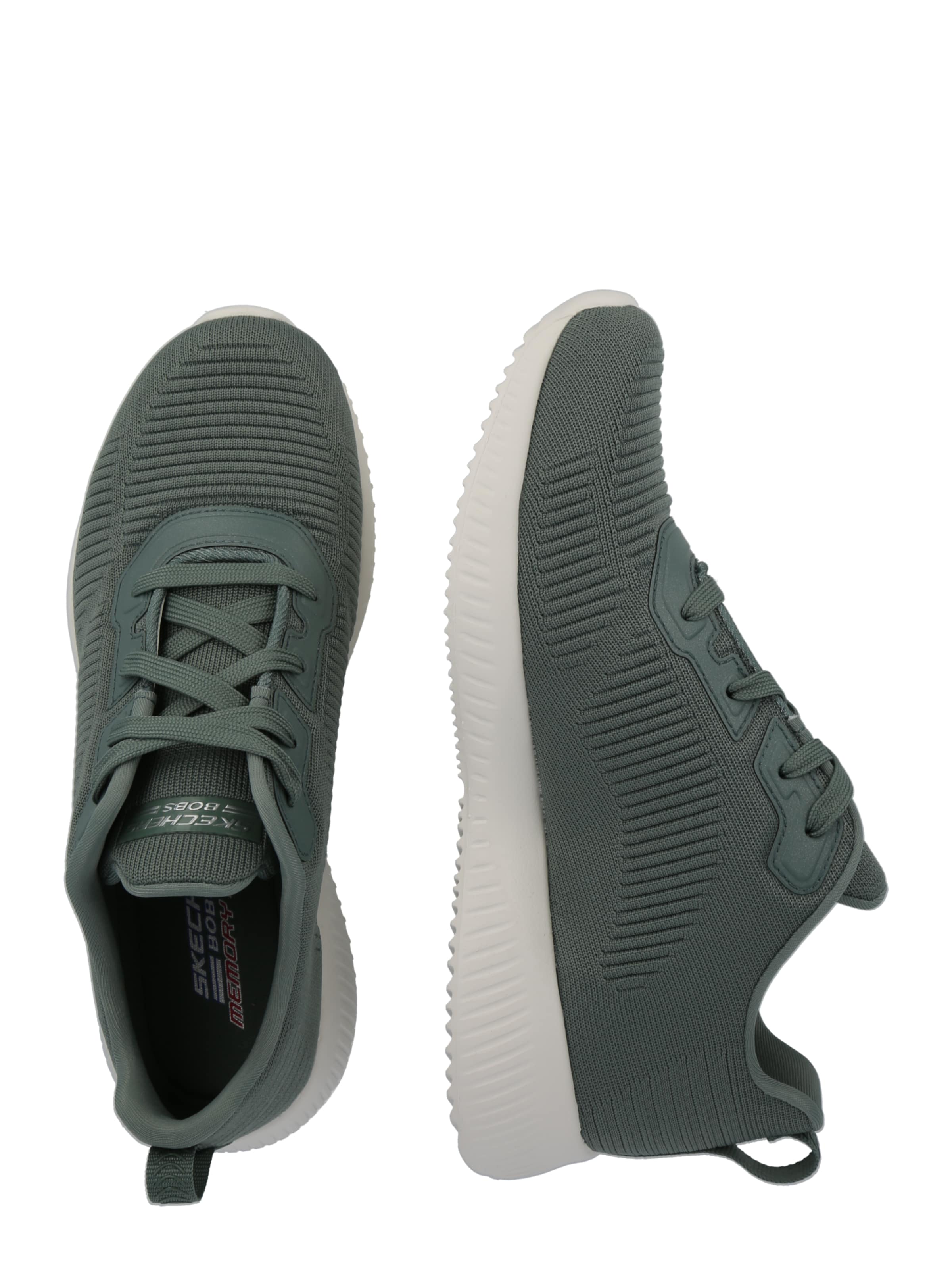 SKECHERS Низкие кроссовки 'Bobs Squad' в Зеленый