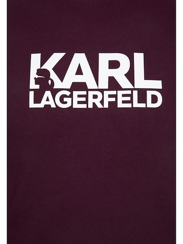 Sweat-shirt Karl Lagerfeld en rouge