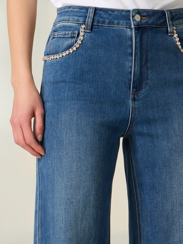 oltre - Ropa ancha Vaquero en azul