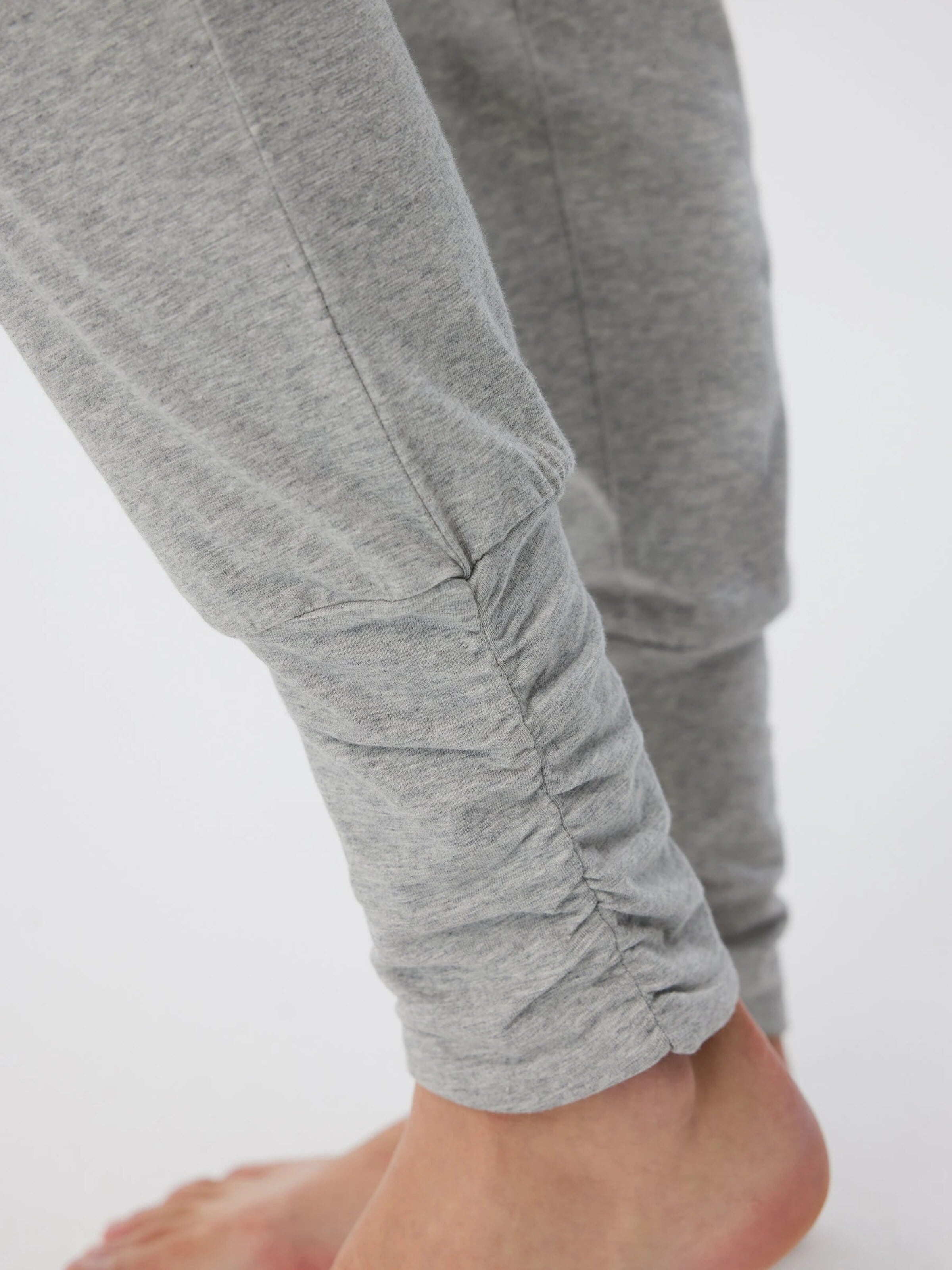 Albero Natur Tapered Pants 'Damen Bio-Baumwoll Yogahose' in Grey