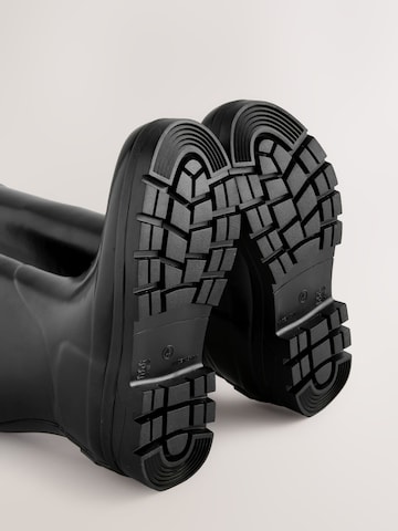 Next Gumijasti škornji | črna barva