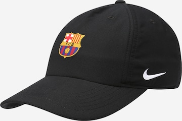 NIKE Αθλητικός σκούφος 'FCB CLUB' σε μαύρο: μπροστά