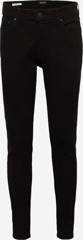 JACK & JONES Skinny Jeans 'PETE' in Black: front