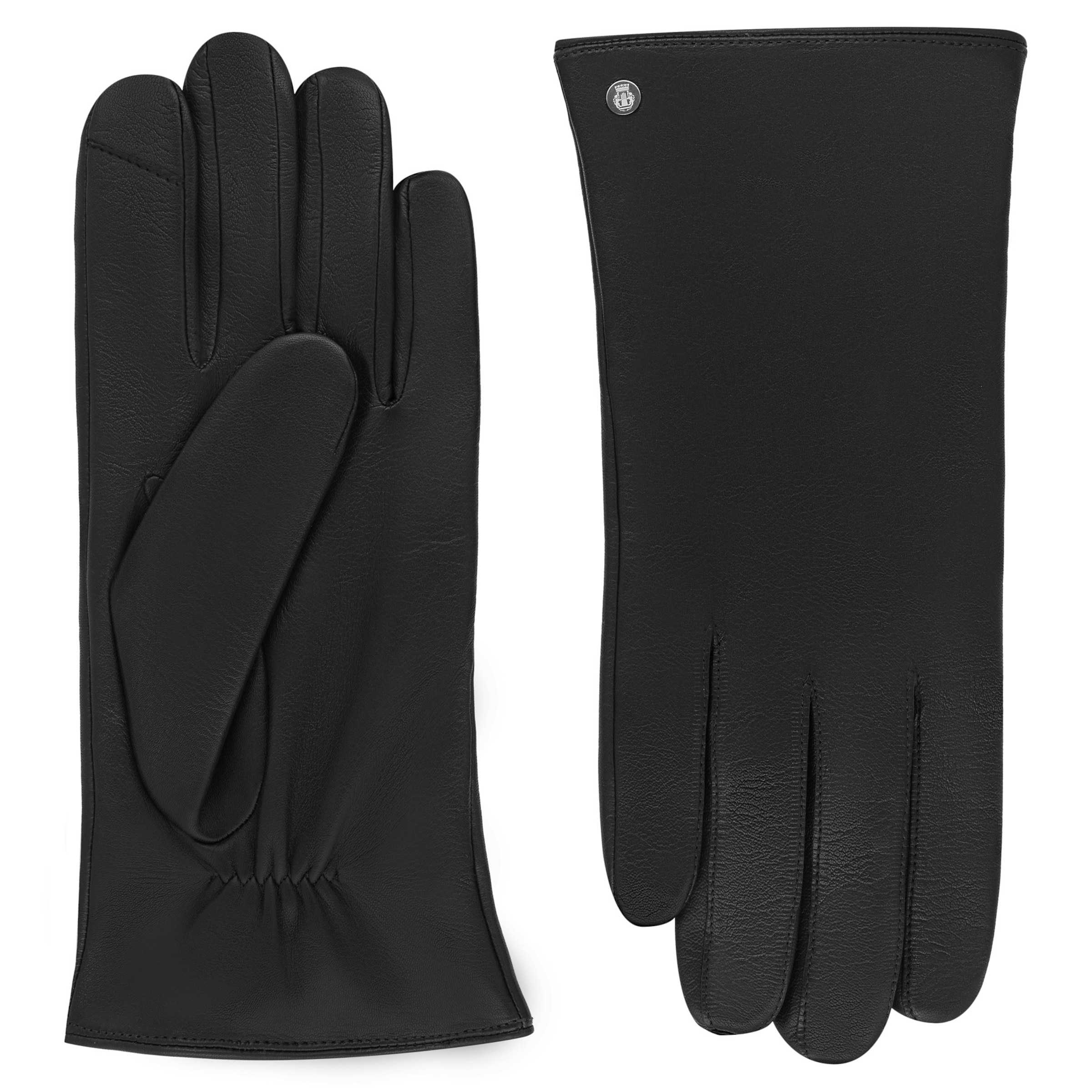 Gants 'BOSTON TOUCH' Roeckl en noir : devant