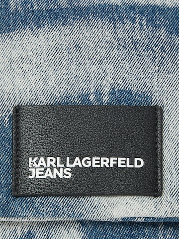 KARL LAGERFELD JEANS Axelremsväska i blå