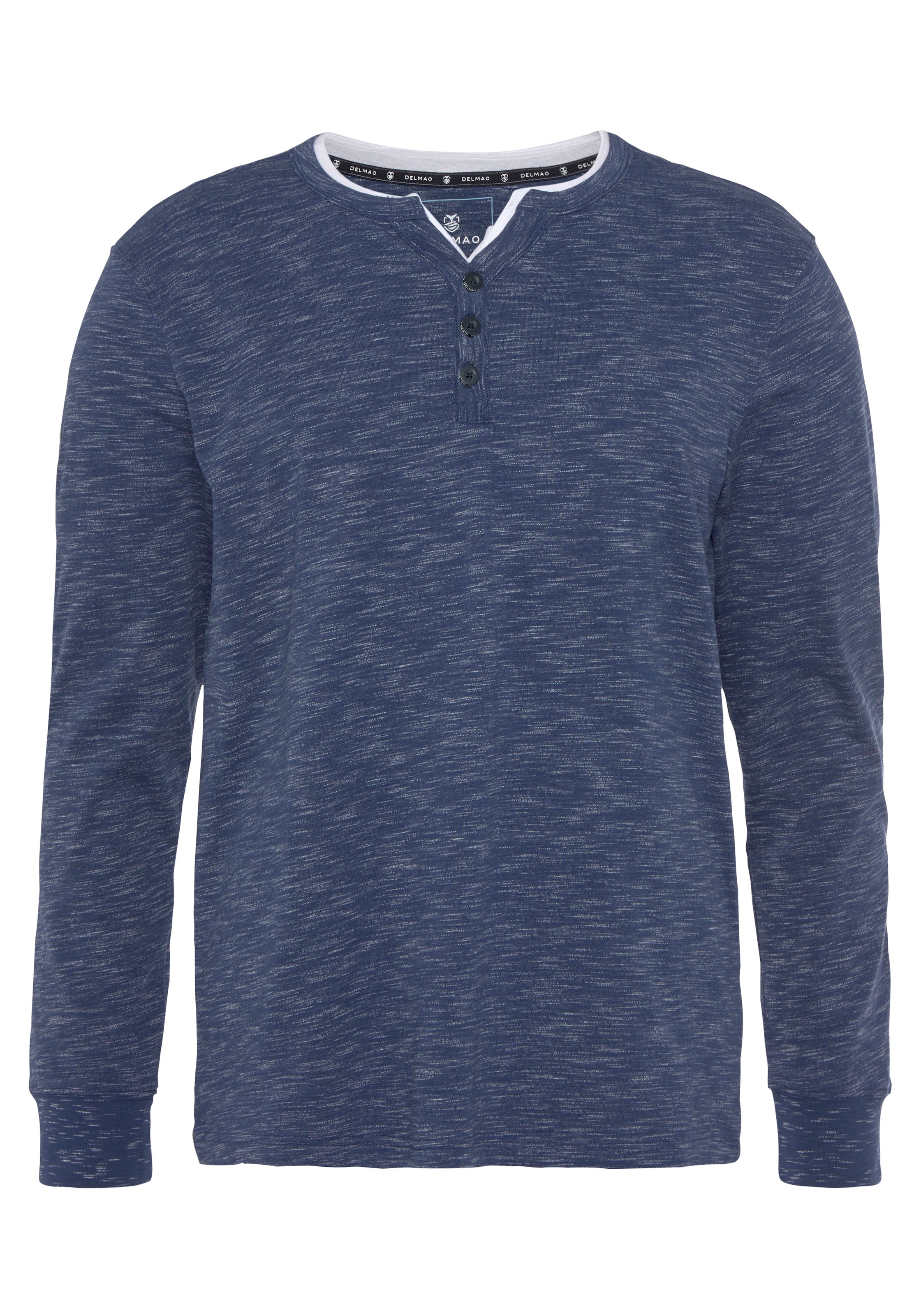 DELMAO Shirt in Blue: front