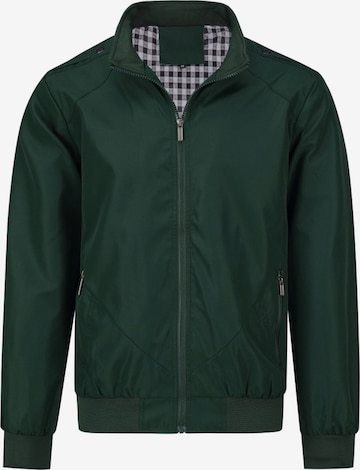 YOUTHUP Between-Season Jacket 'Stehkragen' in Green: front