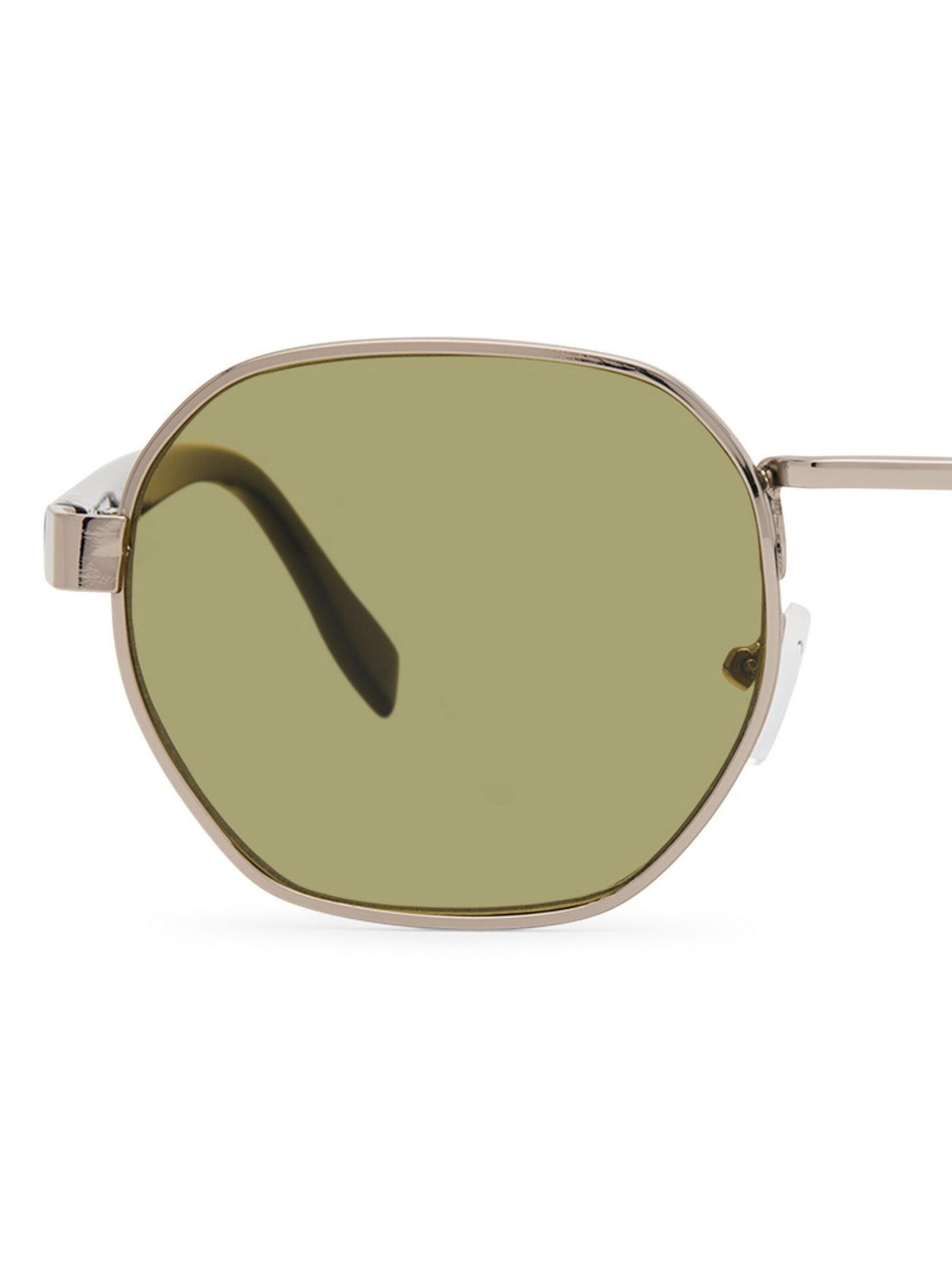 Lunettes de soleil 'Solo-Solis Classic Hexagon Sonnenbrille' Maxte en vert