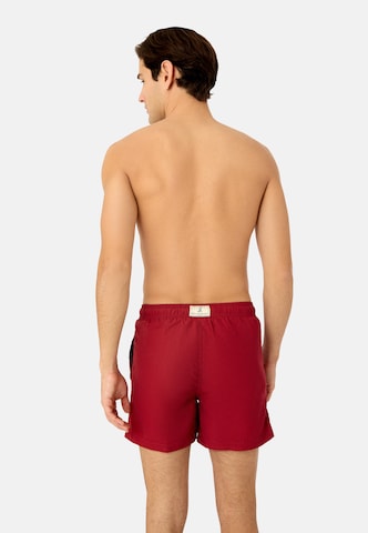 Gassa d'Amante Zwemshorts 'Forte Dei Marmi' in Rood