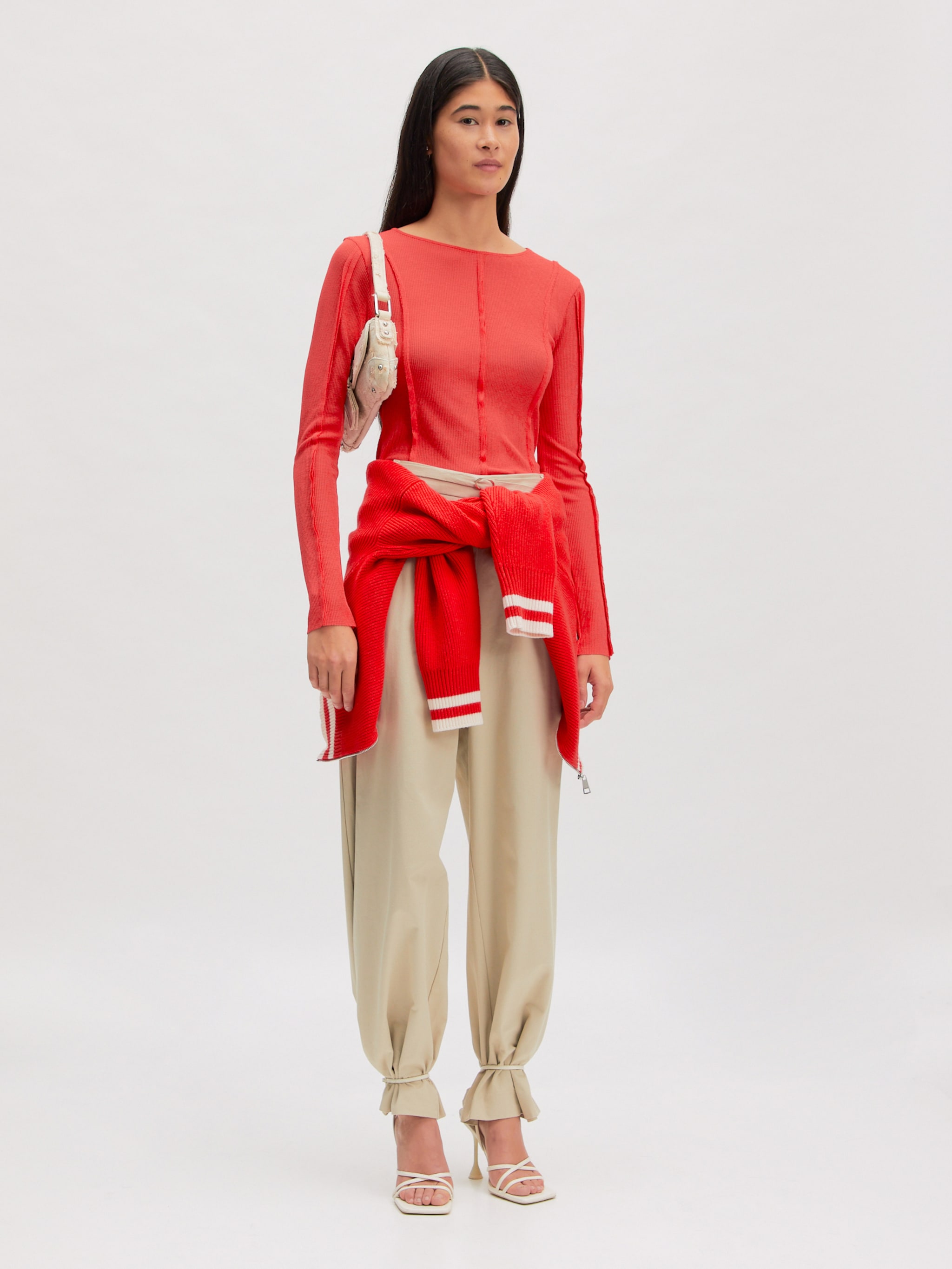 EDITED Neuheiten Shirt 'Halima' rot