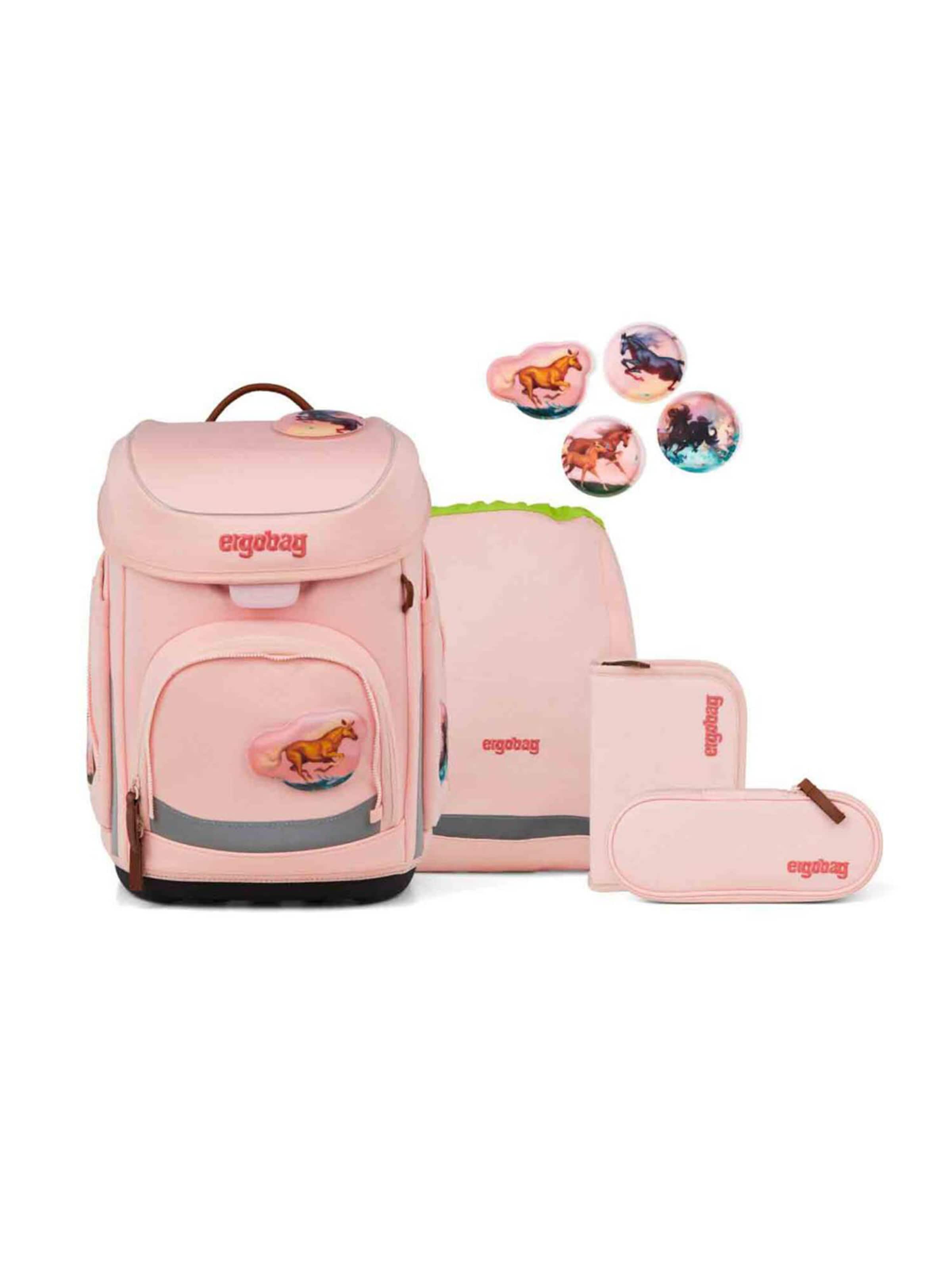 ergobag Backpack 'Set 5tlg. 2026' in Pink: front
